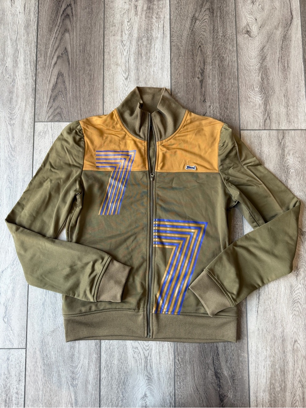 Le Tigre- Lucky 7- Vintage Retro Athleisure Track Jacket